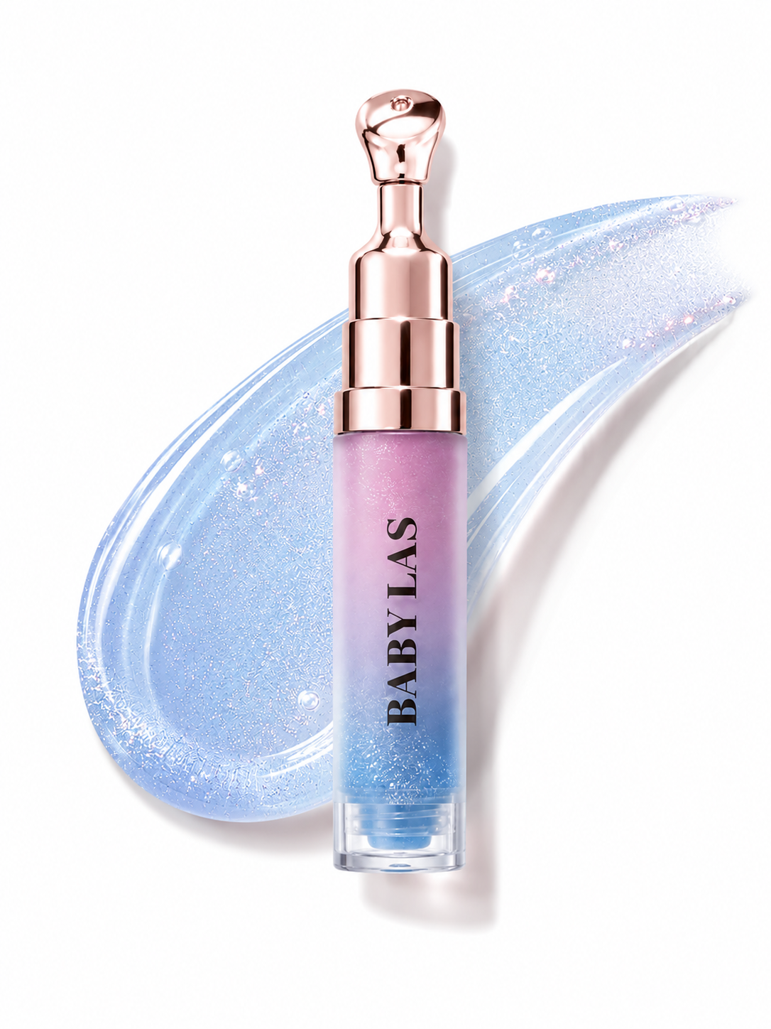 Baby Las Beauty Juicy Smooch Lip Oil  – Blueberry