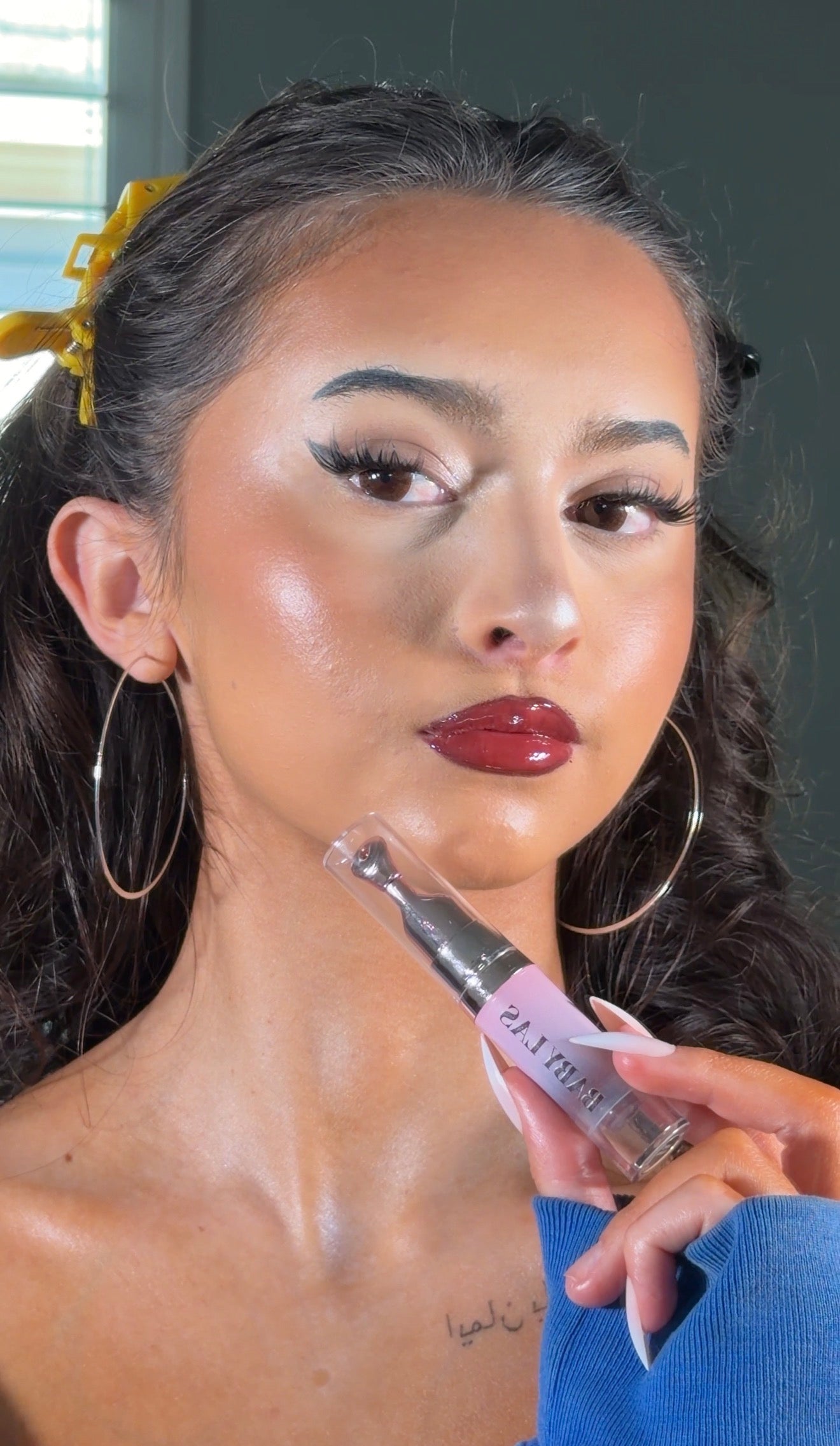 Baby Las Beauty Juicy Smooch Lip Oil – Hazelnut Cream