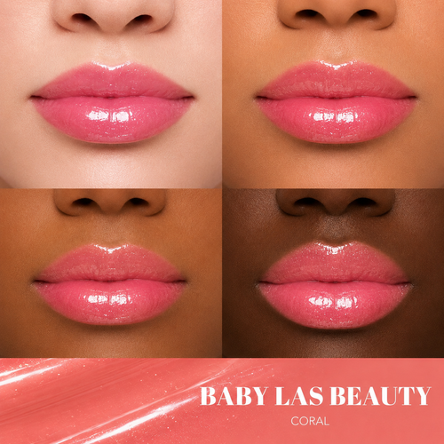 Baby Las Beauty Juicy Smooch Lip Oil – Coral